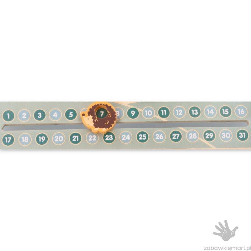 Drewniany kalendarz i zegar PolarB- VIGA - obrazek 9