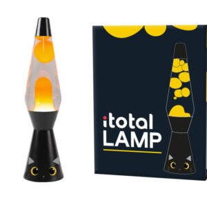 Lampka lawa- czarny kot (i-Total)