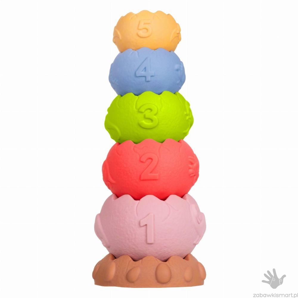 Piramidka sensoryczna Tullo (pastelowa) - obrazek 2