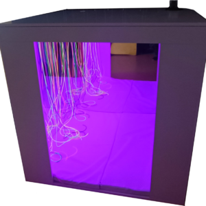 Domek lustrzany z pasmem wężyków UV- wersja C