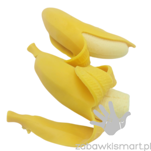 Gniotek banan obrany ze skórki- Robetoy