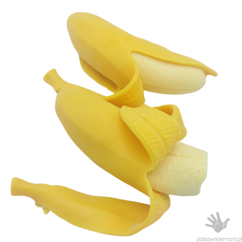 Gniotek banan obrany ze skórki- Robetoy