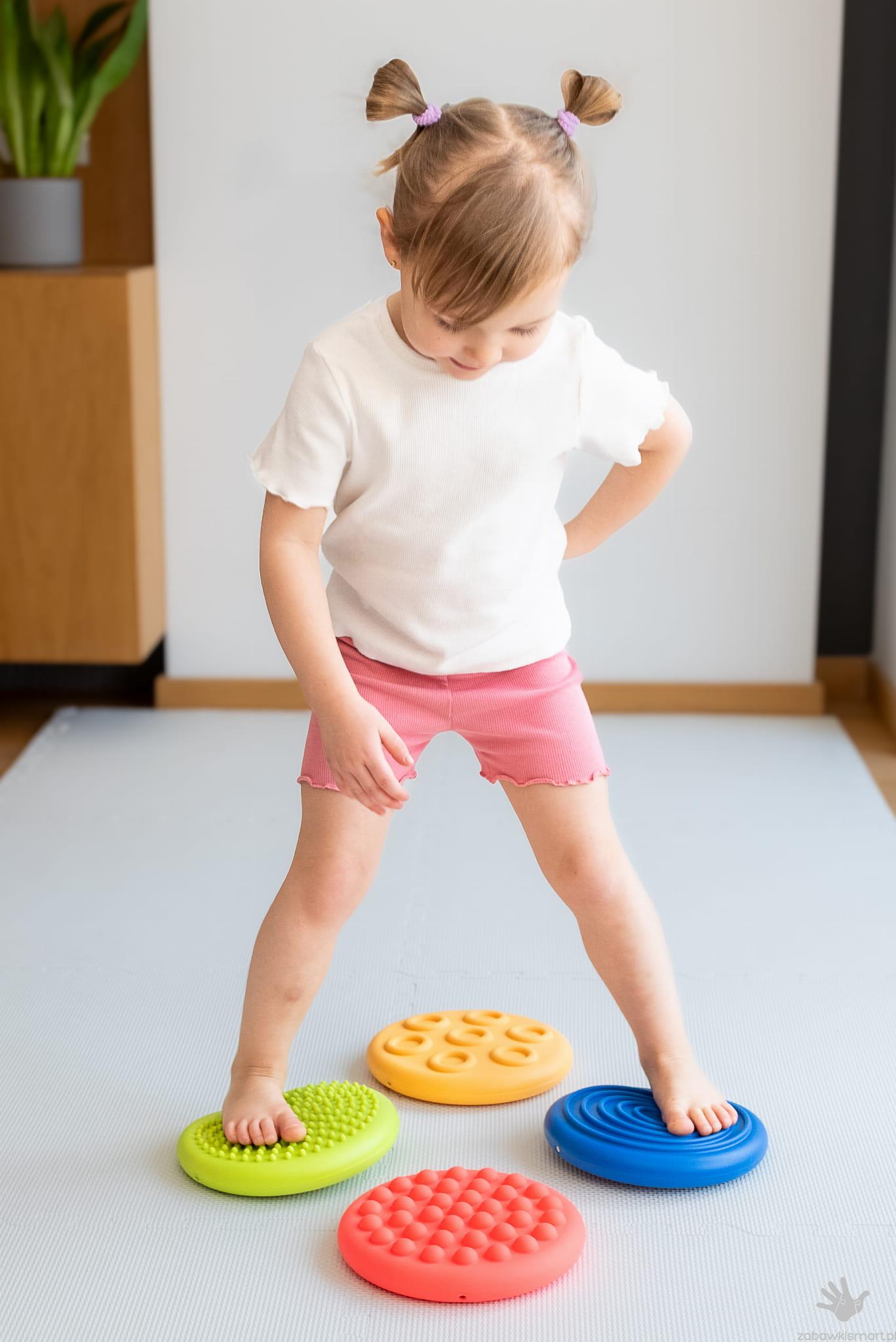 Dyski sensoryczne Tullo różne faktury- zestaw 4 szt. - obrazek 6