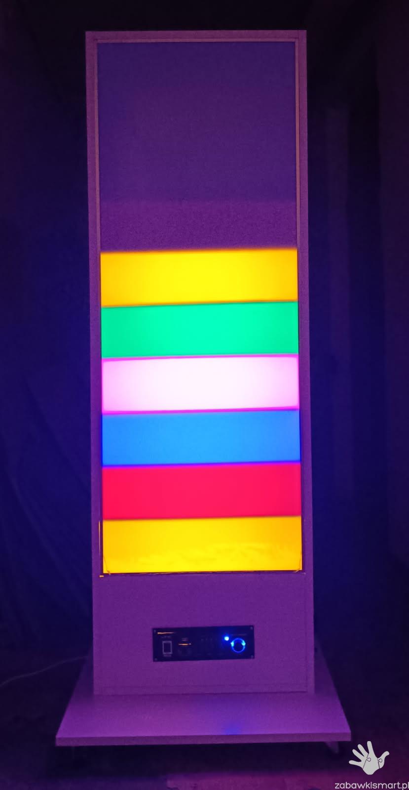 Duża kolumna świetlna z mikrofonami- wersja rozszerzona - obrazek 5