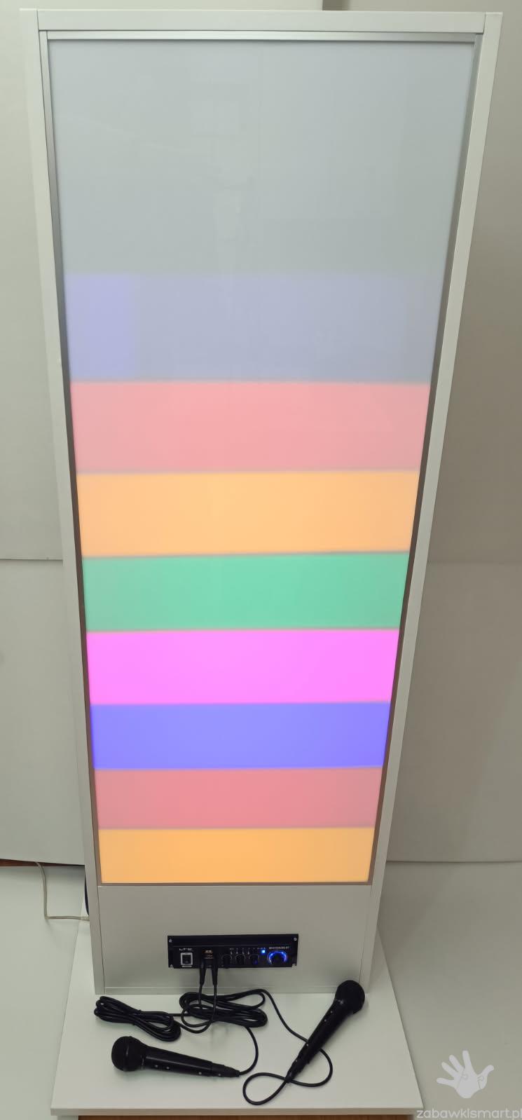 Duża kolumna świetlna z mikrofonami- wersja rozszerzona - obrazek 8