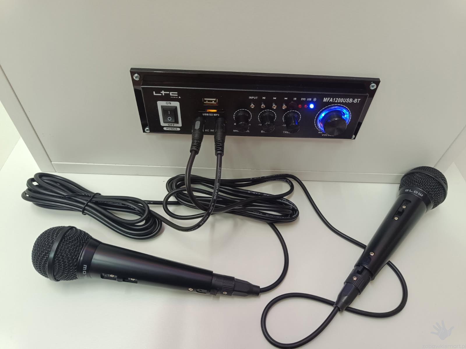 Duża kolumna świetlna z mikrofonami- wersja rozszerzona - obrazek 6