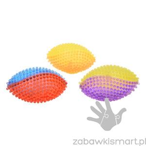Świecąca, kolczasta piłka rugby- PlayLearn