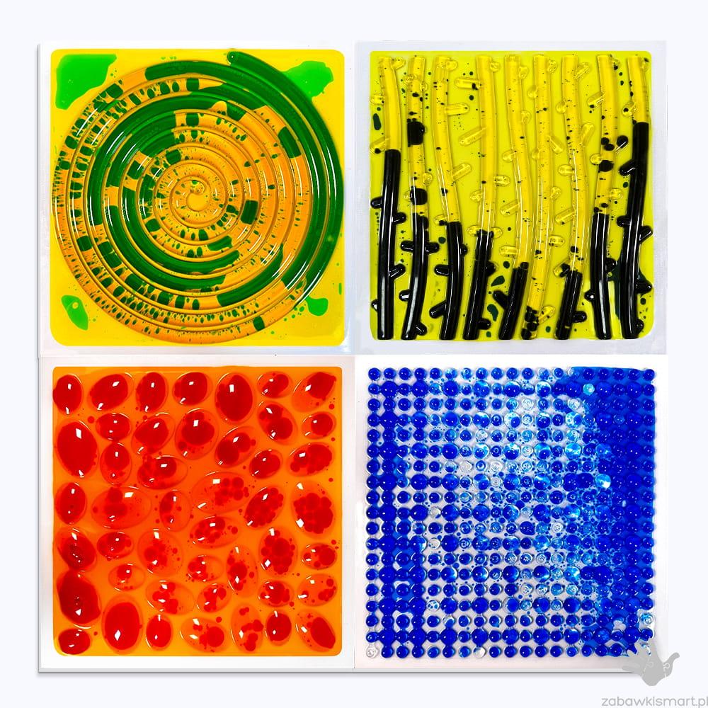 Fakturowe płytki sensoryczne Tullo (30x30 cm)- zestaw 4 szt. - obrazek 2