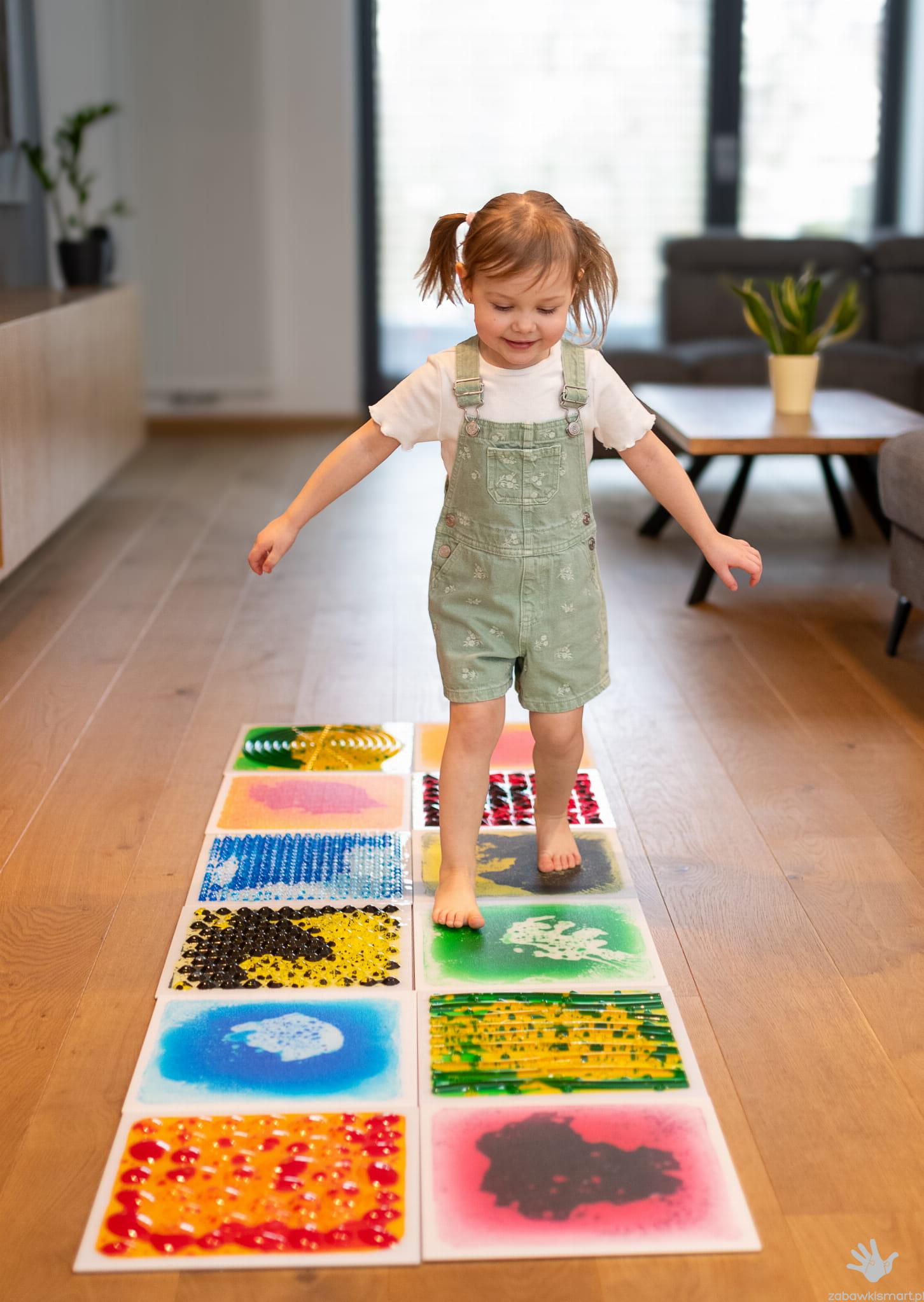 Sensoryczne płytki podłogowe Tullo (30x30 cm)- zestaw 6 szt. - obrazek 8