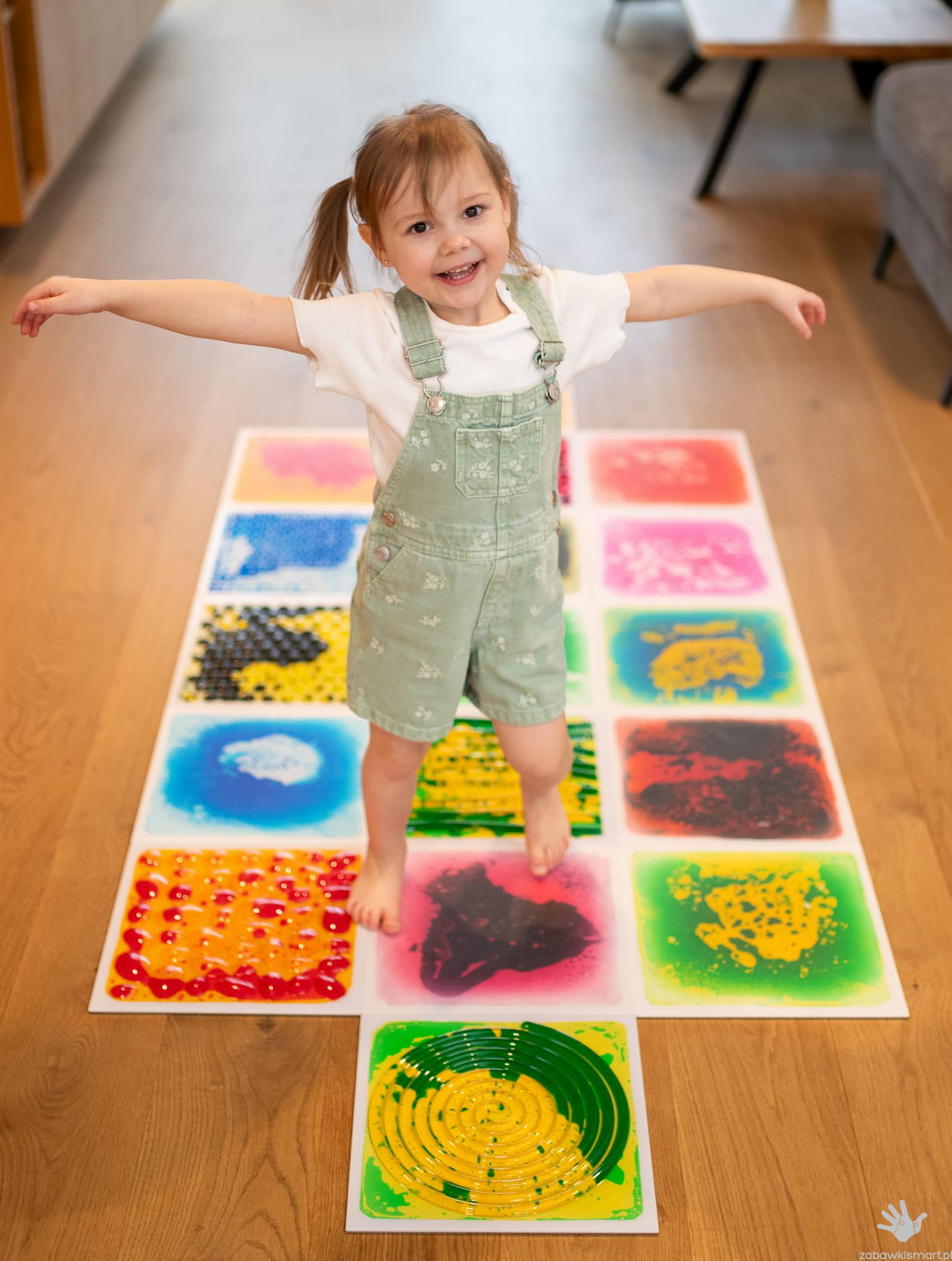 Sensoryczne płytki podłogowe Tullo (30x30 cm)- zestaw 6 szt. - obrazek 7