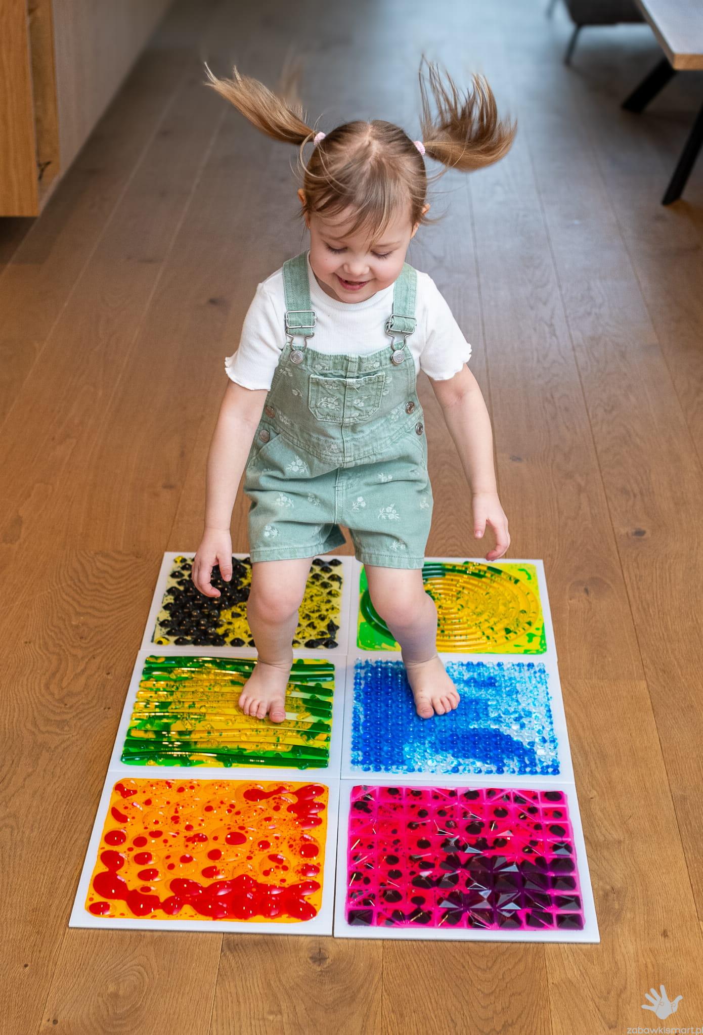 Fakturowe płytki sensoryczne Tullo (30x30 cm)- zestaw 6 szt. - obrazek 3