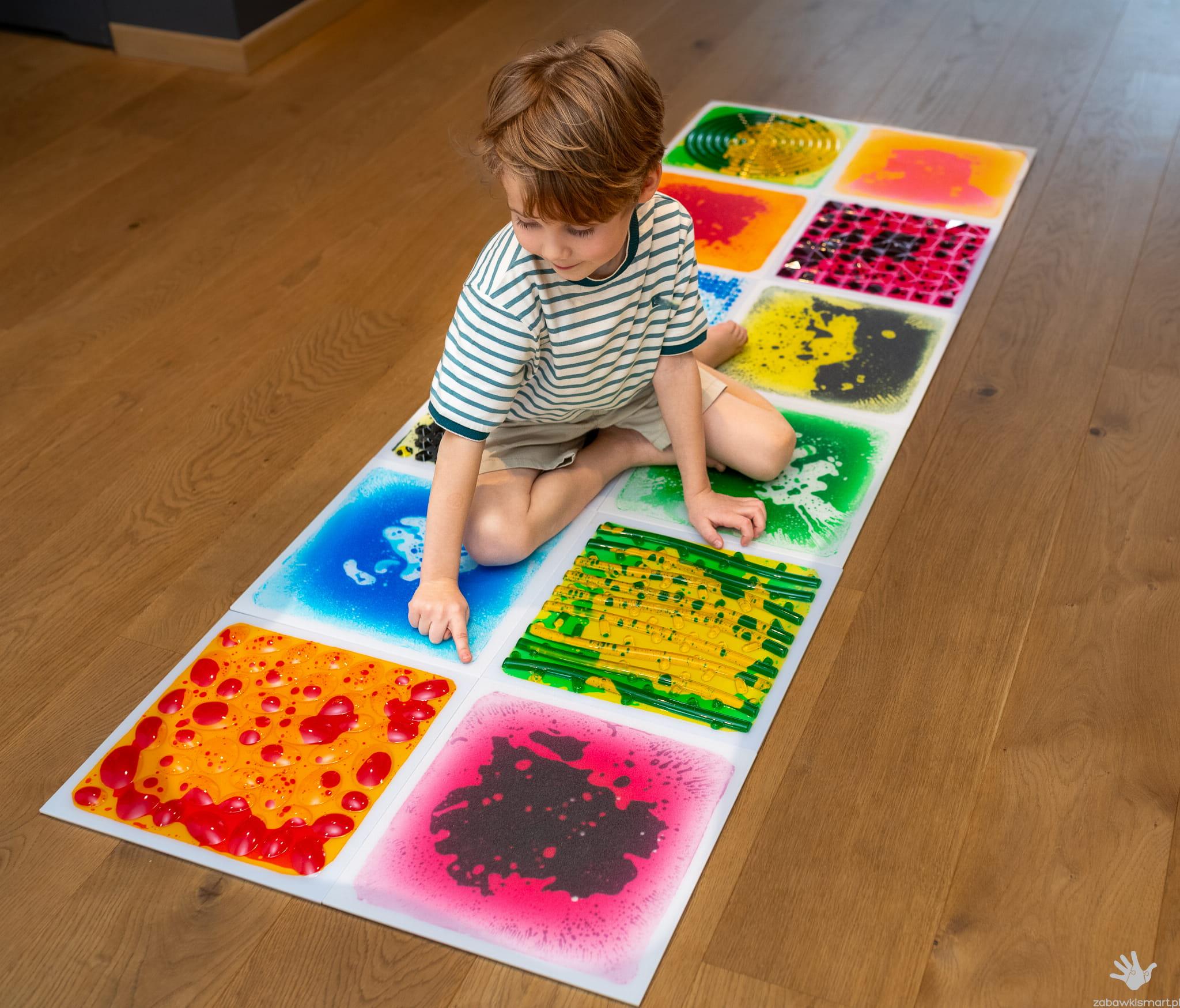 Sensoryczne płytki podłogowe Tullo (30x30 cm)- zestaw 6 szt. - obrazek 6