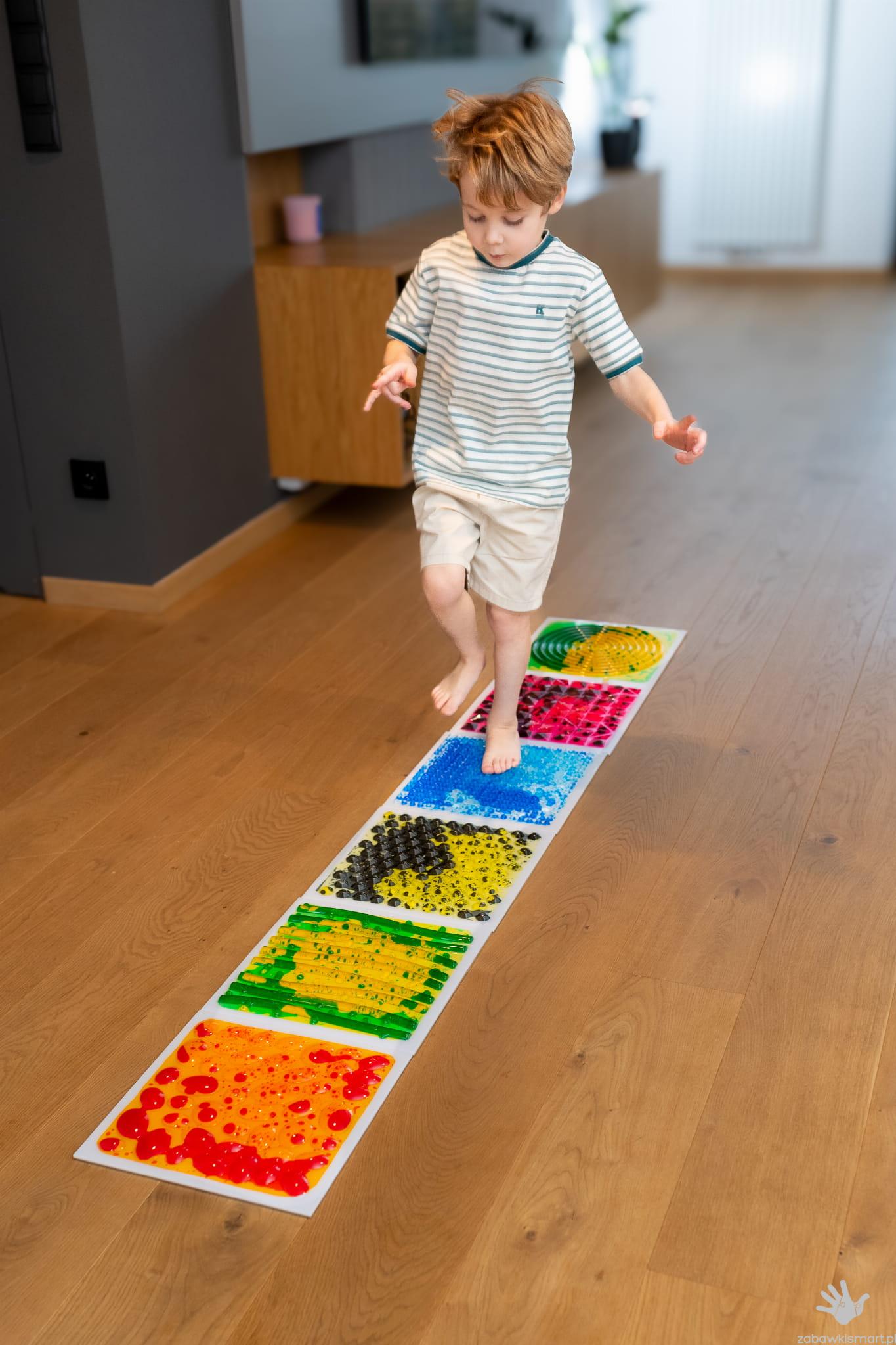 Fakturowe płytki sensoryczne Tullo (30x30 cm)- zestaw 6 szt. - obrazek 4