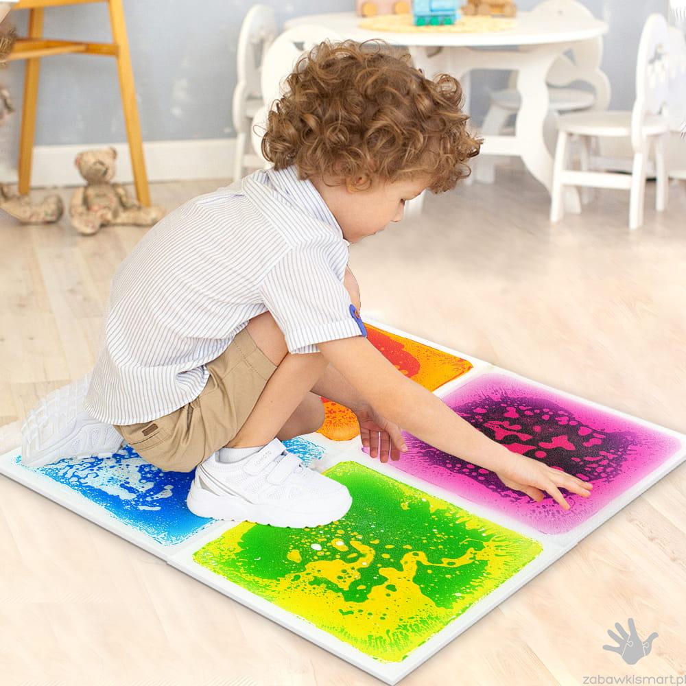 Sensoryczne płytki podłogowe Tullo (30x30 cm)- zestaw 6 szt. - obrazek 4