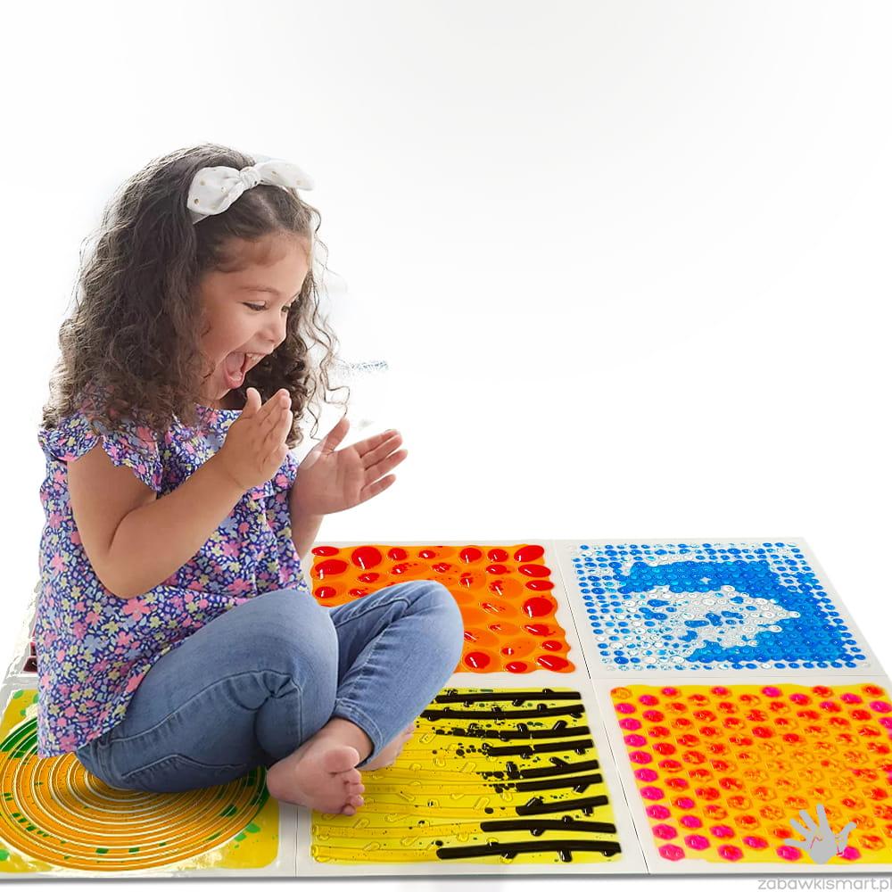 Fakturowe płytki sensoryczne Tullo (30x30 cm)- zestaw 4 szt. - obrazek 4