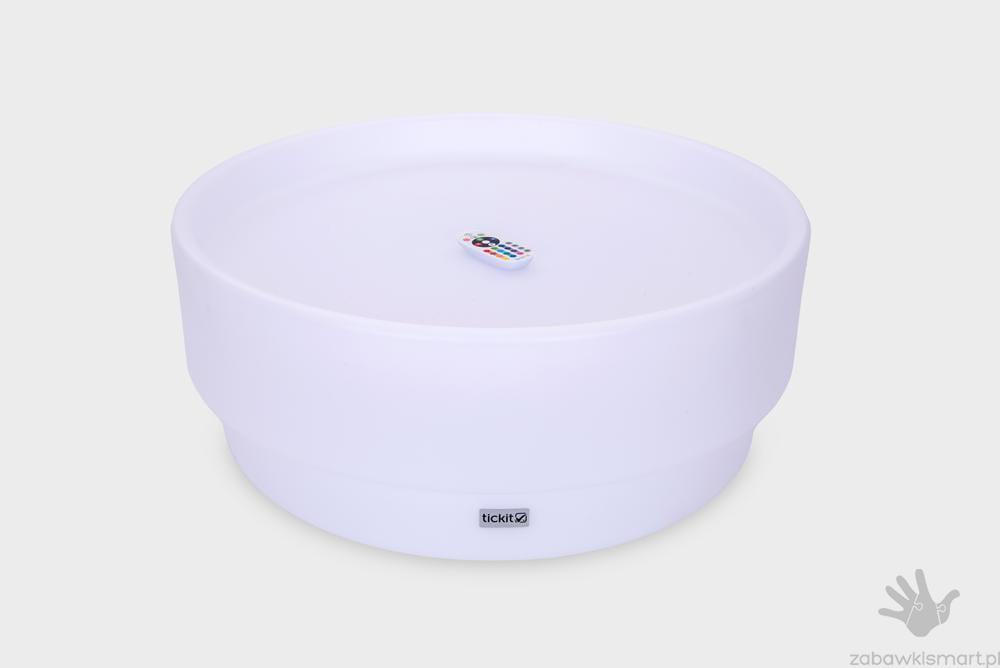 Podświetlany stół sensoryczny z zagłębieniem TickiT- niski - obrazek 2