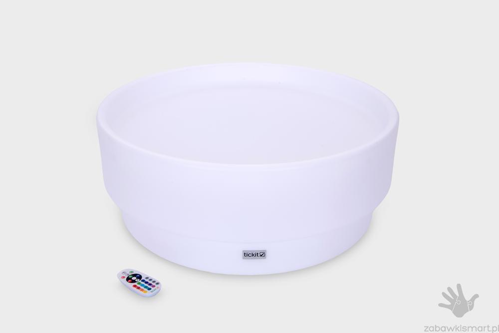 Podświetlany stół sensoryczny z zagłębieniem TickiT- niski - obrazek 3