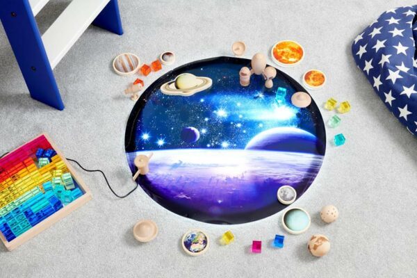Mata do stolików sensorycznych TickiT- KOSMOS - obrazek 4