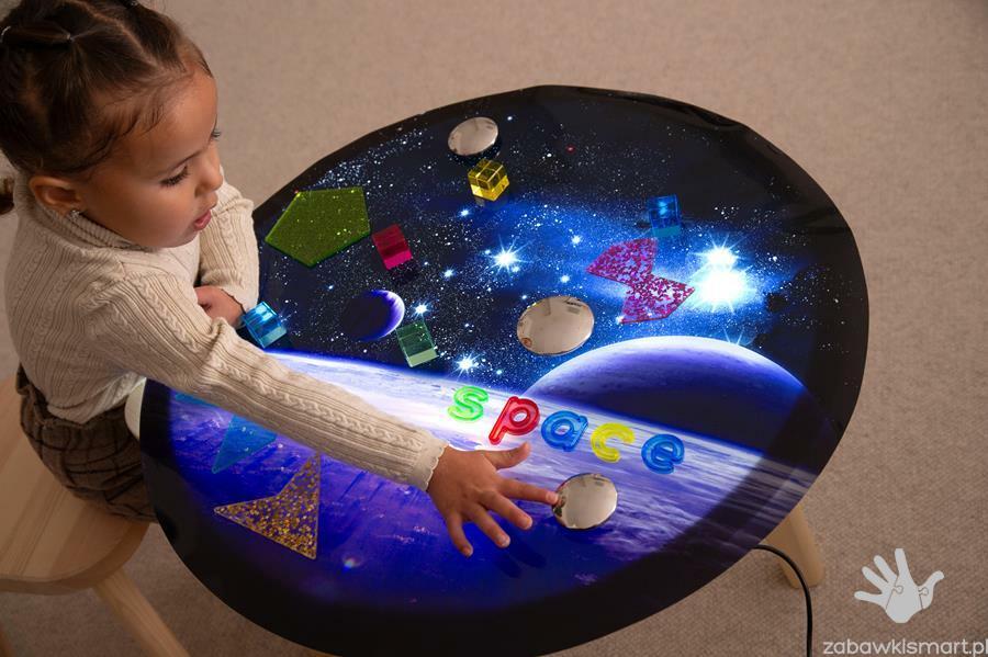 Mata do stolików sensorycznych TickiT- KOSMOS - obrazek 3