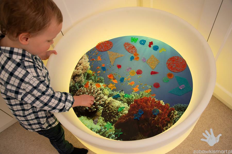 Mata do stolików sensorycznych TickiT- PODWODNY ŚWIAT - obrazek 6
