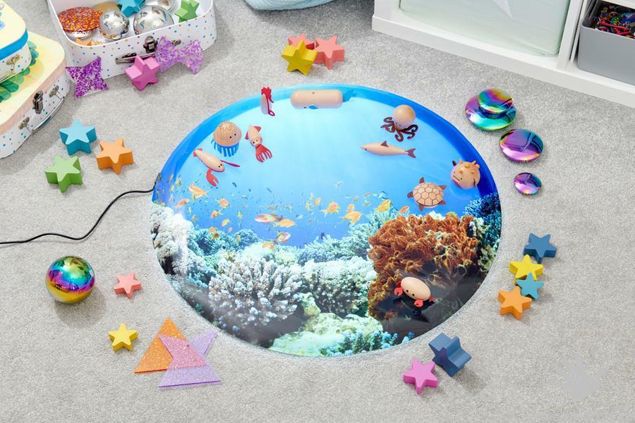 Mata do stolików sensorycznych TickiT- PODWODNY ŚWIAT - obrazek 4