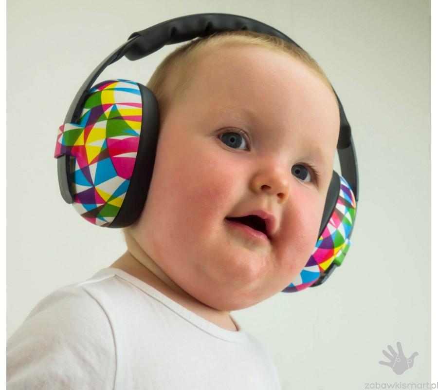 Słuchawki wygłuszające dla dzieci do 3 lat- pistacjowe - obrazek 2