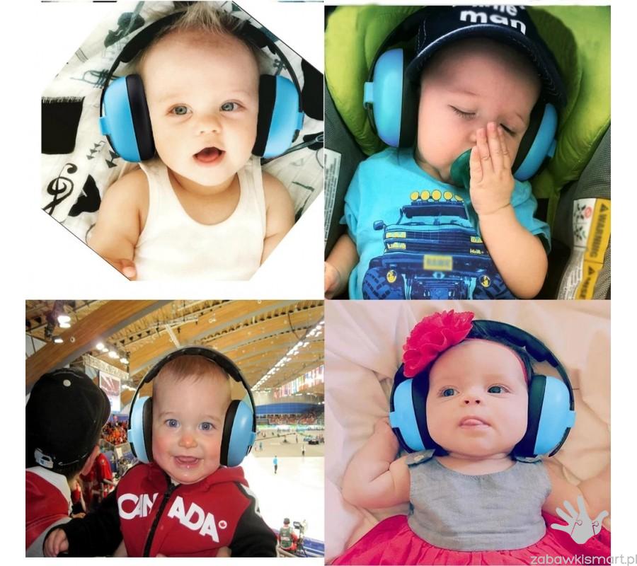 Słuchawki wygłuszające dla dzieci do 3 lat- pistacjowe - obrazek 8