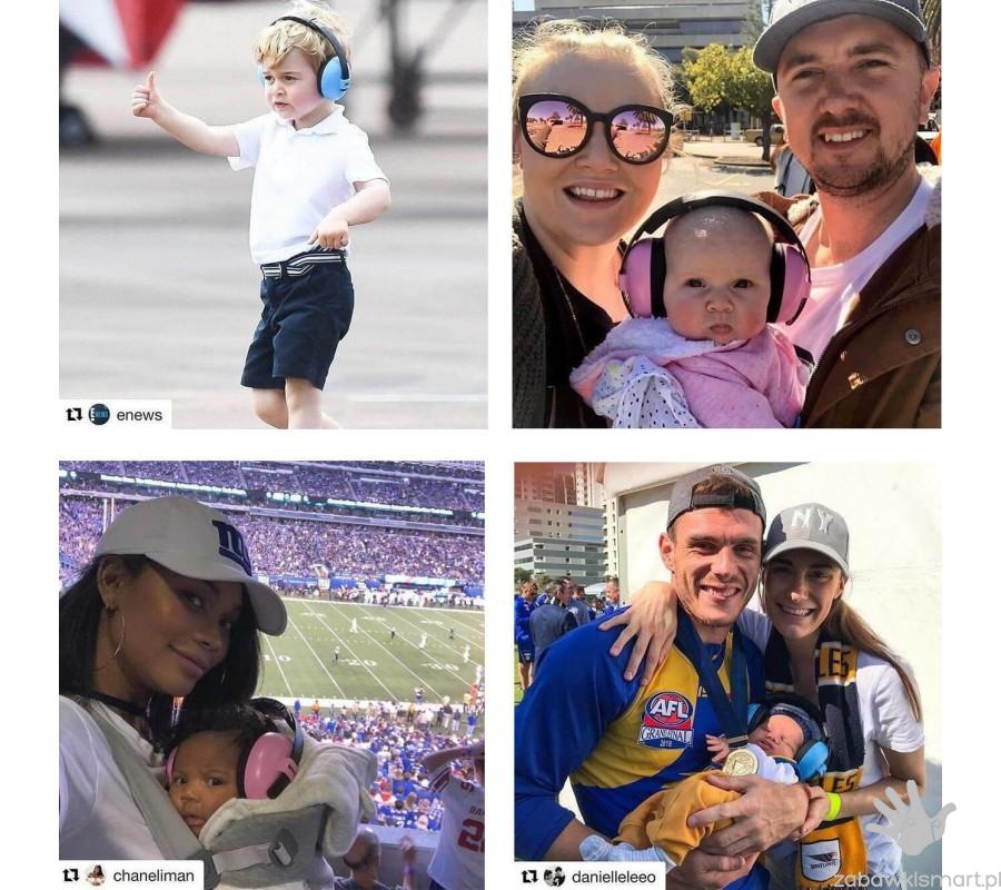 Słuchawki wygłuszające dla dzieci do 3 lat- pistacjowe - obrazek 9