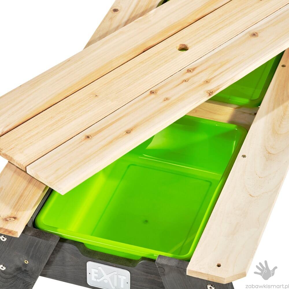 Stolik Exit do zabawy wodą i piaskiem + parasol - obrazek 4