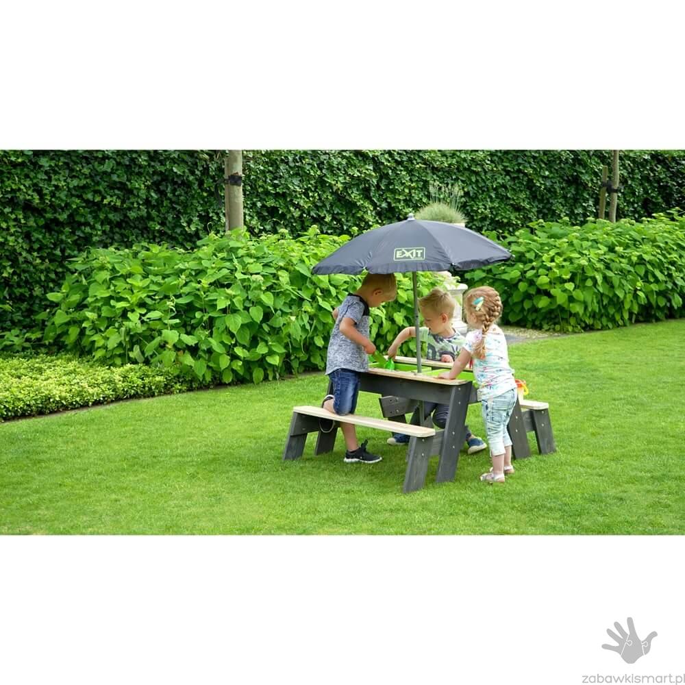 Stolik Exit do zabawy wodą i piaskiem + parasol - obrazek 8