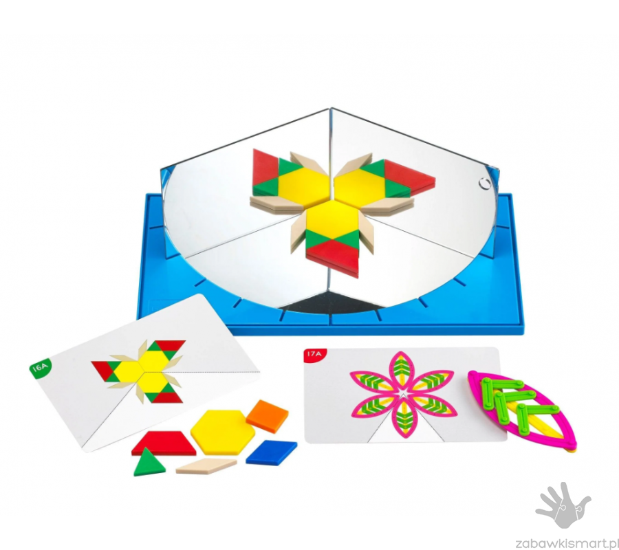 Geoland- lustrzana układanka EDX