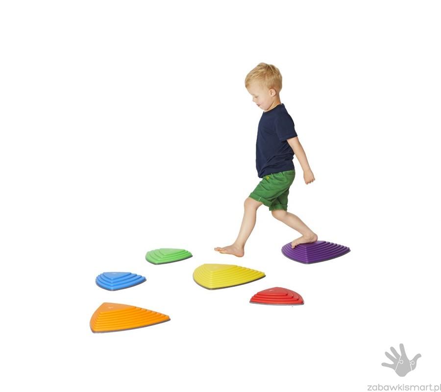 Kolorowe kamienie rzeczne Gonge- zestaw 6 szt. - obrazek 2