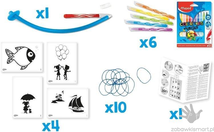Flamastry dmuchane StringArt- Maped Creative - obrazek 3
