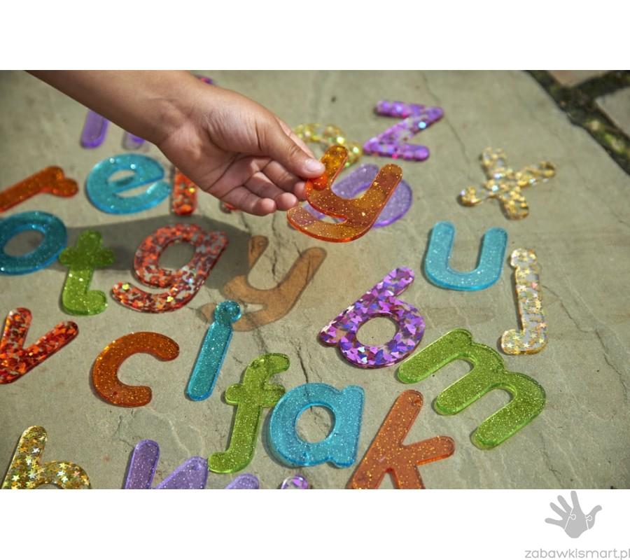 Tęczowe brokatowe litery TickiT - obrazek 2