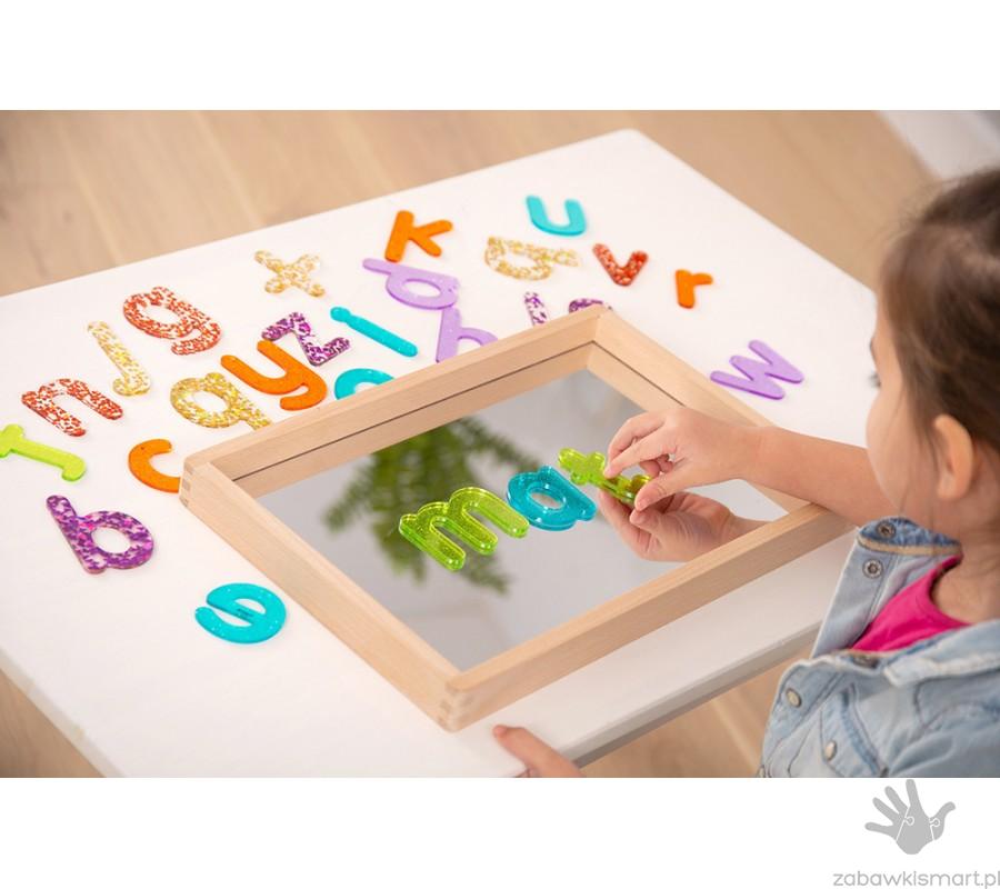 Tęczowe brokatowe litery TickiT - obrazek 6