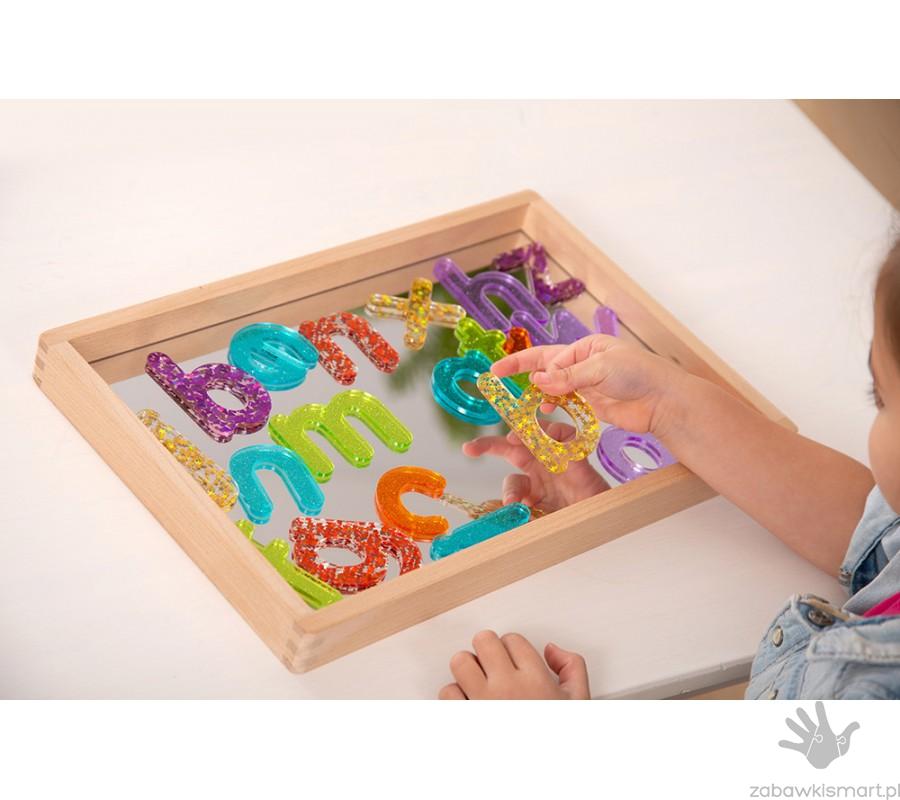 Tęczowe brokatowe litery TickiT - obrazek 7