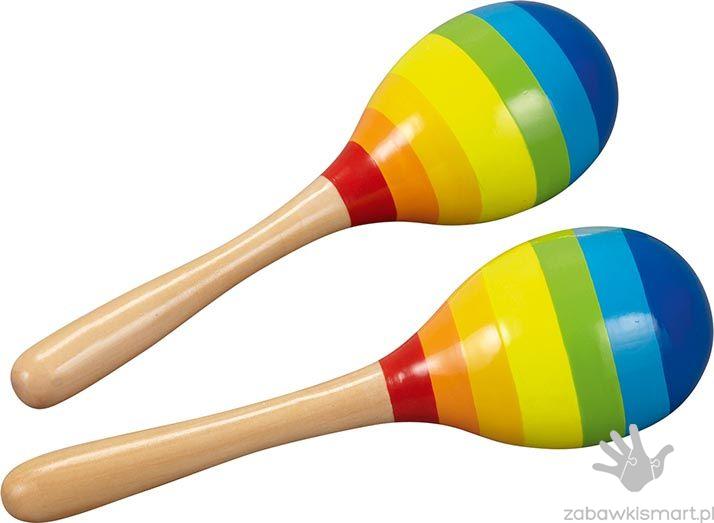 Kolorowe marakasy Goki- zestaw 2 szt.