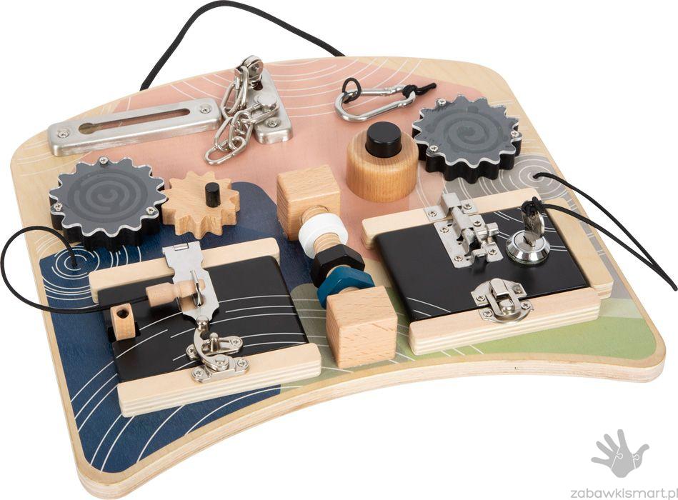 Tablica edukacyjna SmallFoot- zamki i pokrętła - obrazek 3