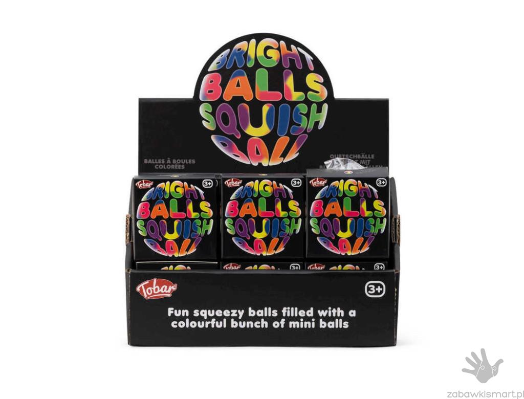 Piłka- gniotek z kuleczkami OneForFun - obrazek 3