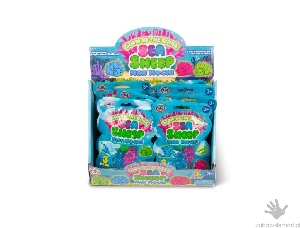 Morskie Owce Świecące w ciemności- Mini Mochi (3 szt.) - obrazek 4