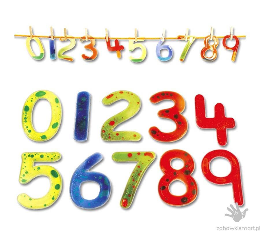 Sensoryczne żelowe cyferki TTS- zestaw 10 elementów