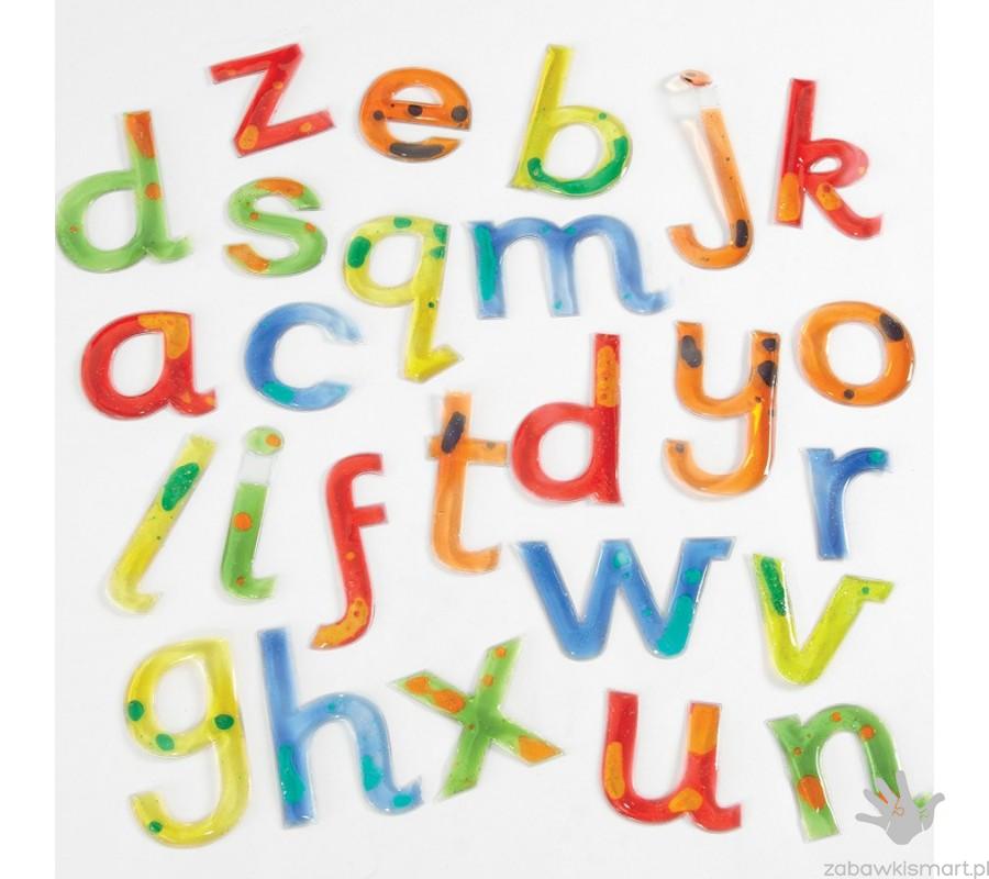Sensoryczny żelowy alfabet TTS- zestaw 26 elementów