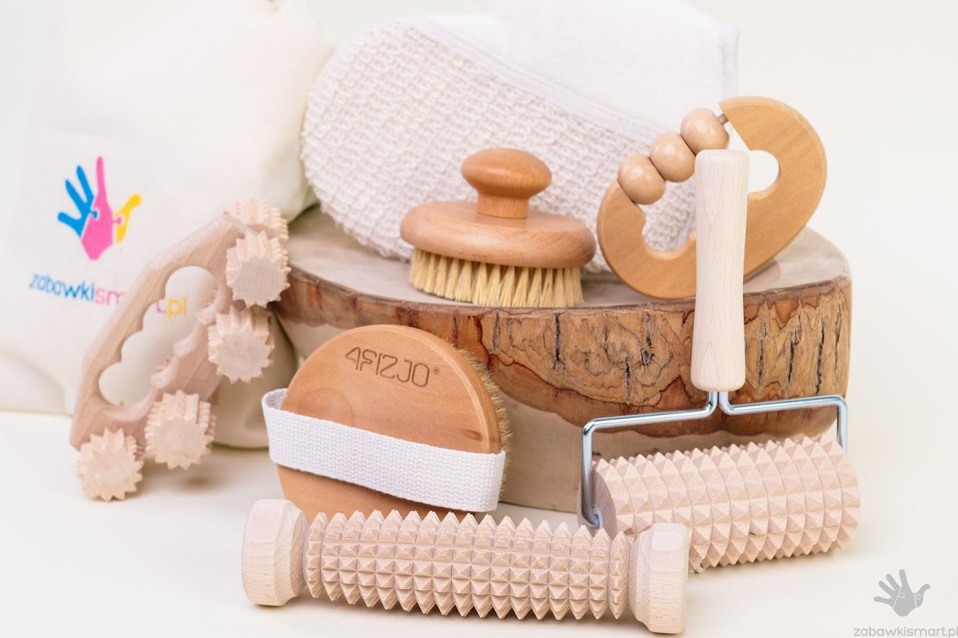 Zestaw do masażu- 7 elementów + worek - obrazek 5