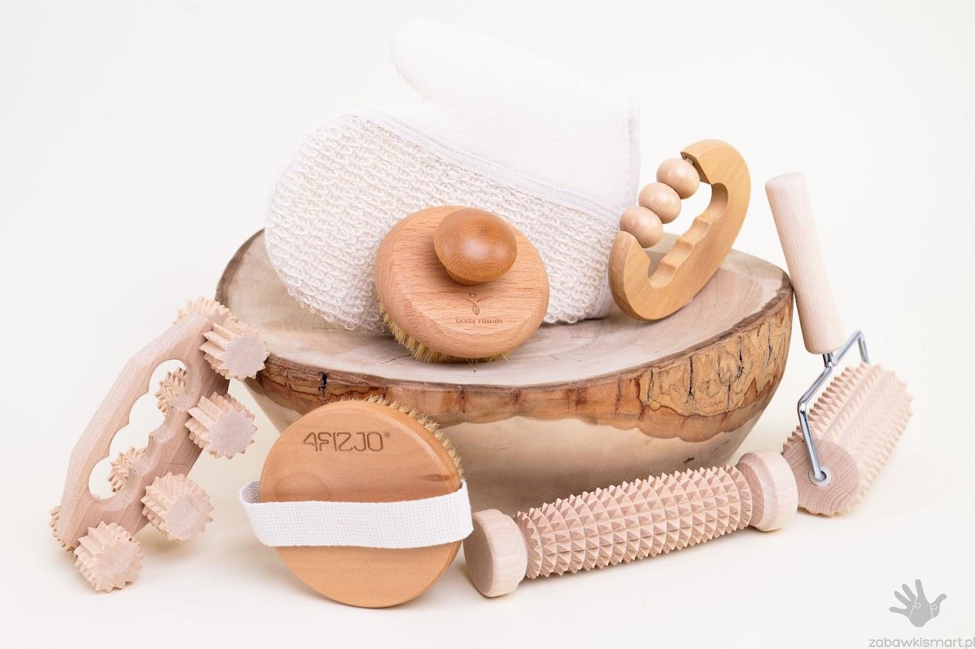 Zestaw do masażu- 7 elementów + worek - obrazek 7