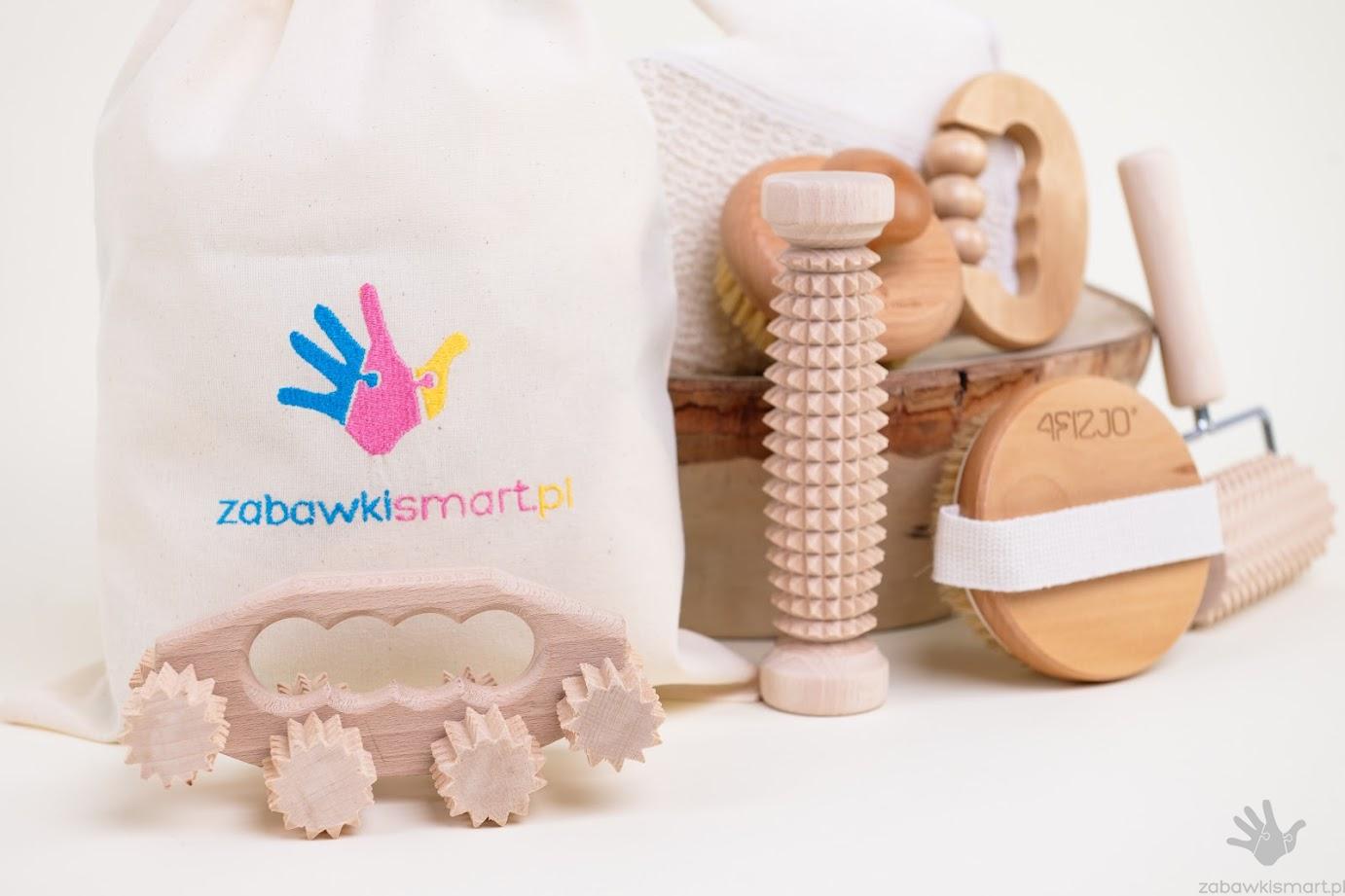 Zestaw do masażu- 7 elementów + worek - obrazek 3