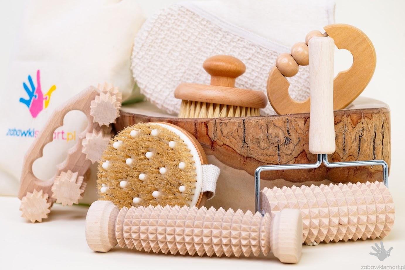 Zestaw do masażu- 7 elementów + worek - obrazek 4