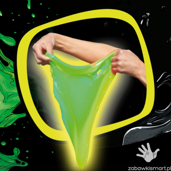 JIGGLY SLIME FLUO GLOW- Tuban (zielony) - obrazek 2