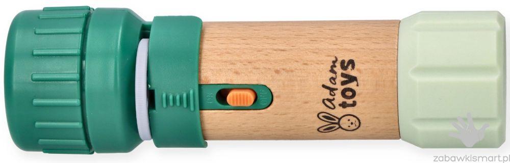 Latarka z projektorem slajdów- AdamToys - obrazek 6