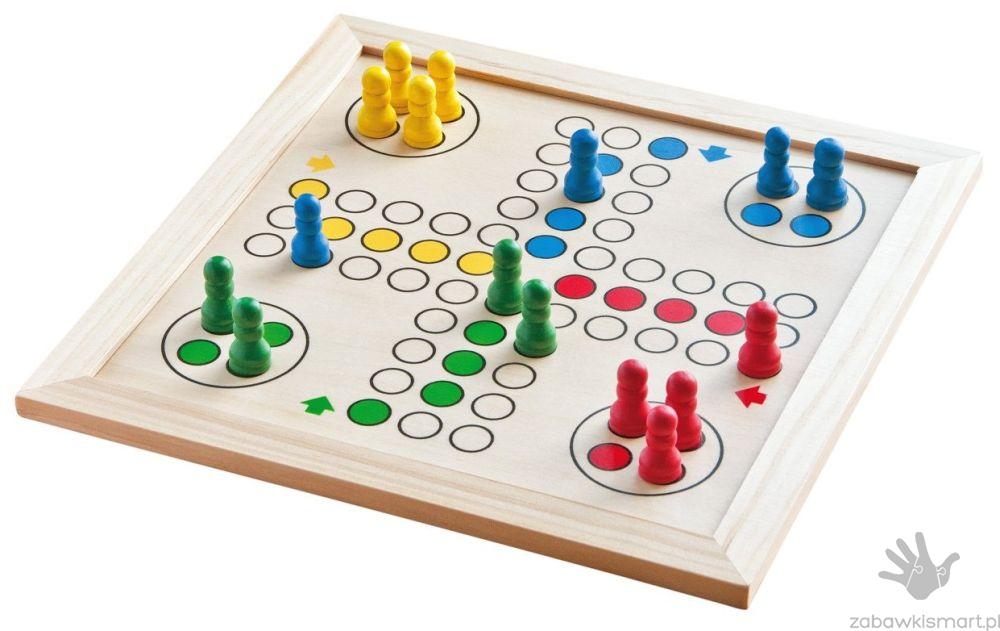 Zestaw gier w drewnianym pudełku- WOODY - obrazek 3