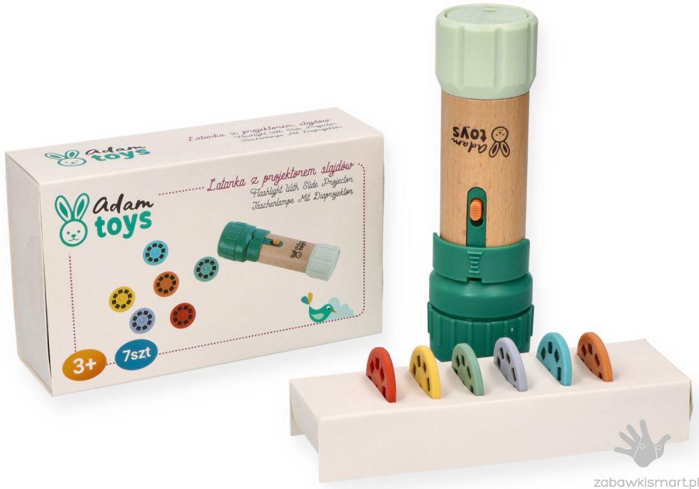 Latarka z projektorem slajdów- AdamToys